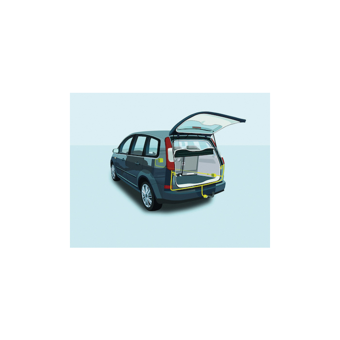 Ford Kuga 04/2014 - .. electrical kit for tow bar 13 pin connector