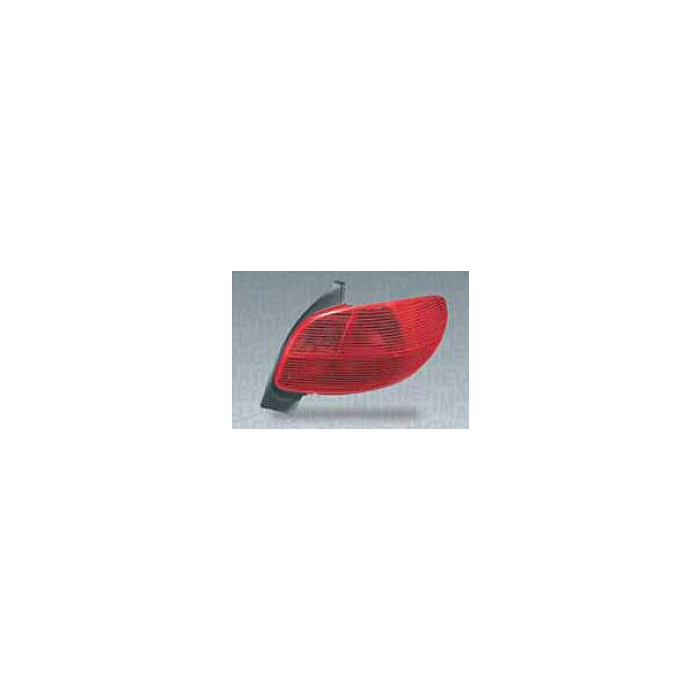 Peugeot 206 tail lights till 06-2003