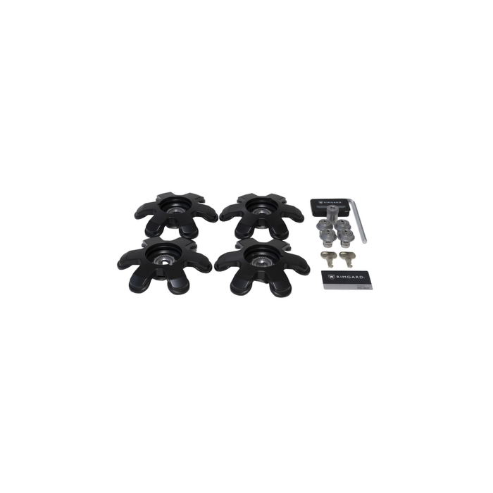Ford Ranger (11/2012 - 11/2022) set of 4 wheel bolts, black