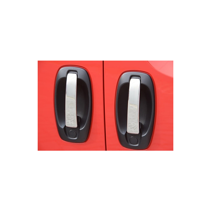 Musketier Peugeot Bipper handgrips stainless steel polished