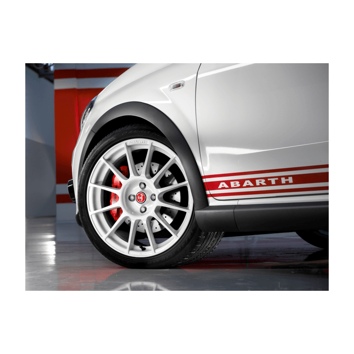 Abarth Punto alloy wheel 17" Esseesse white