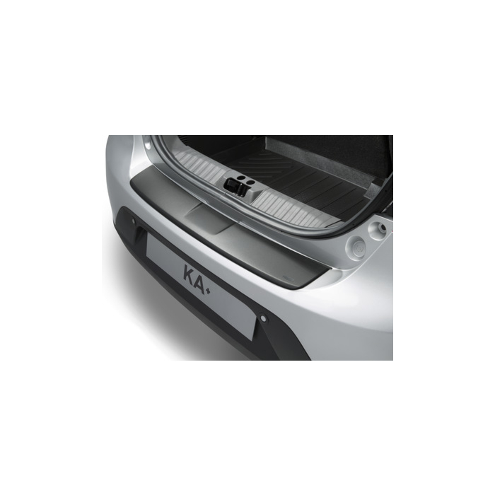 Ford Ka+ rear bumper protector strip shaped, matte black