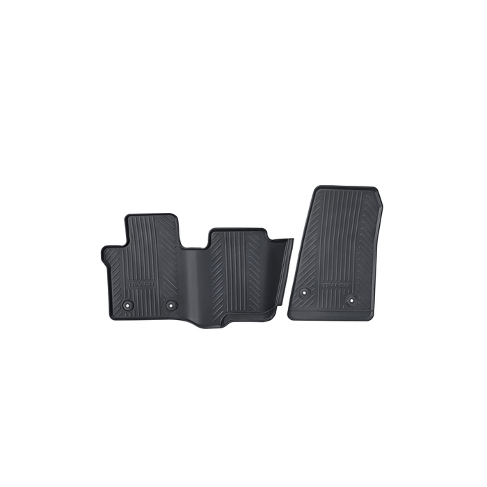 Ford Transit (01/2014 - ..) / Transit Custom (08/2012 - 09/2023) all-weather floor mats front, black