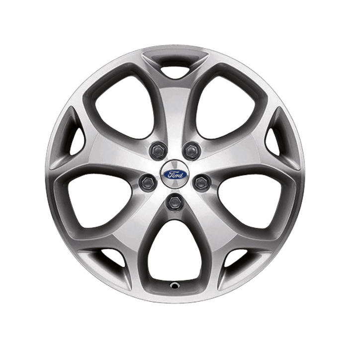 Ford Galaxy / S-MAX (04/2006 - 04/2015) alloy wheel 18" 5-spoke Y-design, polished anthracite