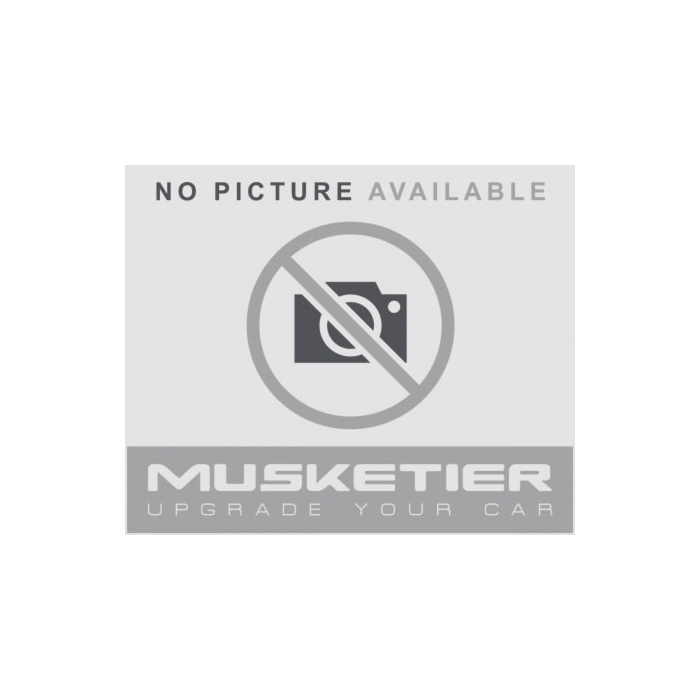 Musketier Peugeot 207 window trims stainless steel polished, 4 pieces