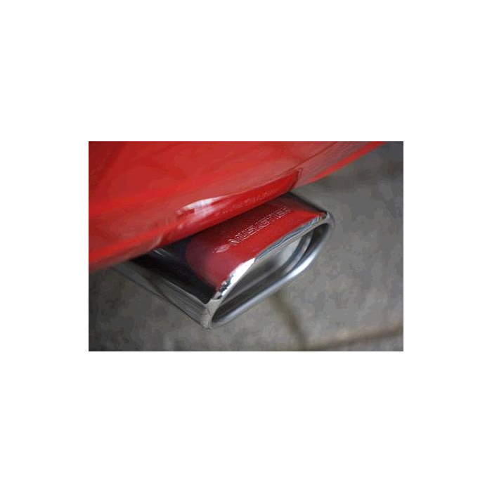 Musketier Citroën C1/ Peugeot 107 / Toyota Aygo duplex rvs einddemper 1x135x75 mm