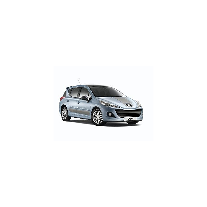 Peugeot 207 Rcup Bicolore sticker for the motor hood