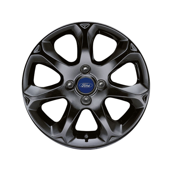 Ford alloy wheel 16" 7-spoke design, Panther Black