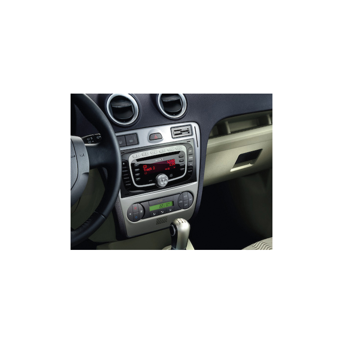 Ford Fusion 10/2005 - 2012 appliques for center console silver