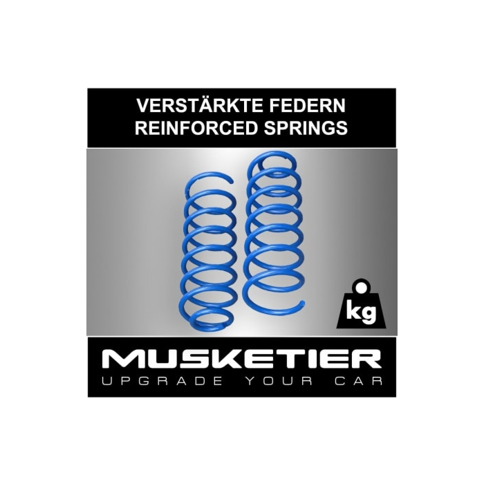 Musketier Peugeot Partner 3 reinforced rear springs