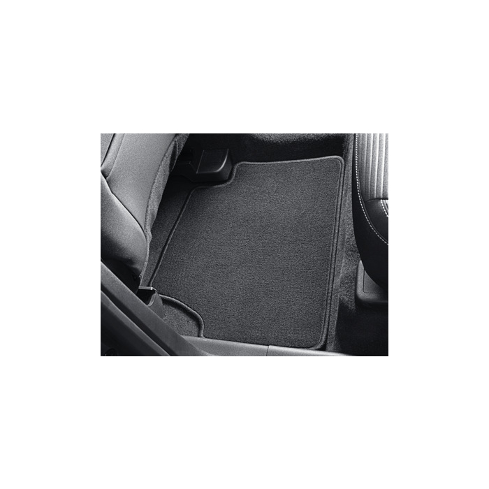 Ford Kuga (12/2019 - ..) floor mats, standard rear, black (only for PHEV)