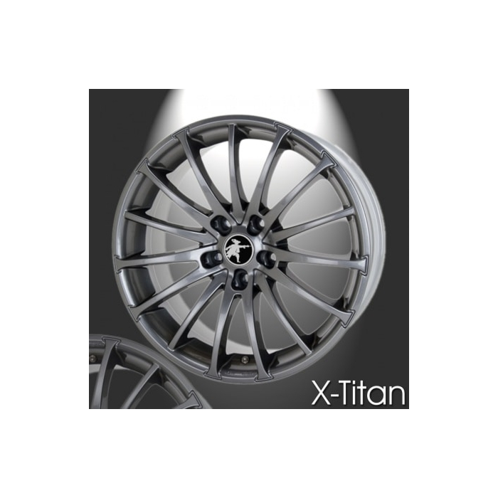 Musketier Peugeot 508 (2010 - 2018) alloy wheel X-titanium 8x18 titanium look