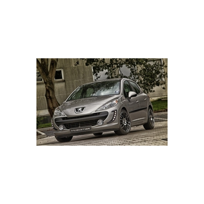 Musketier Peugeot 207 day running lights black with AFL