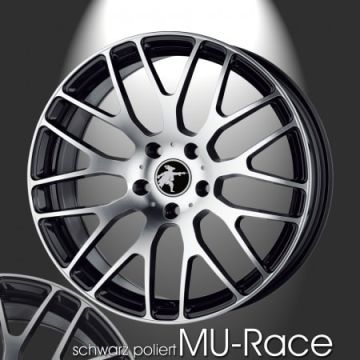 Musketier Peugeot 5008 (2009 - 2017) alloy wheel MU-Race 7x17 black polished