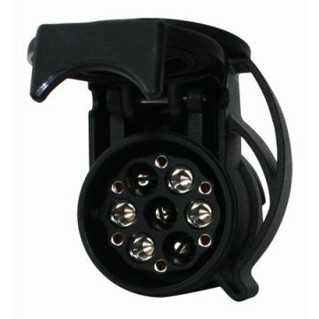 Peugeot socket adapter 13-way into 7/13-way for towing harness
