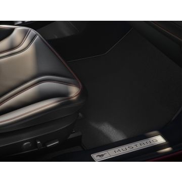 Ford Mustang Mach-E (07-2020 - ..) floor mats Premium velour front, black