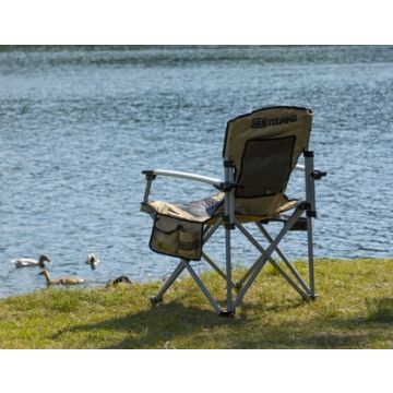 ARB camping chair with carrying bag, black and beige