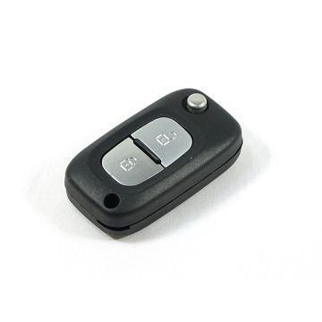 Renault folding key housing with two buttons