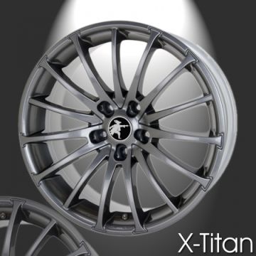 Musketier Citroën C4 Aircross alloy wheel X-titanium 8x18 titanium look