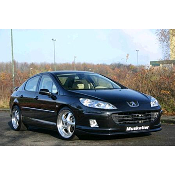 Musketier Peugeot 407 front bumper spoiler
