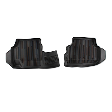 Ford Tourneo Connect (02/2014 - 01/2022) floor mats, all-weather rear, black