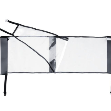 Ford Tourneo Custom (08/2012 - 09/2023) flexible partition wall protection wall, transparent