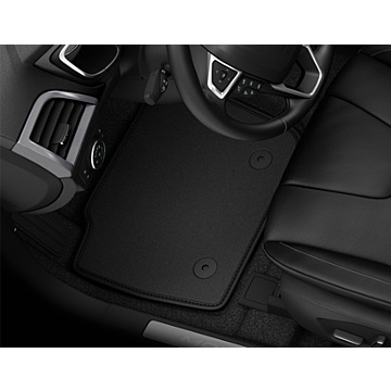 Ford Mondeo (09/2014 - ..) floor mats, premium velour front and rear, black