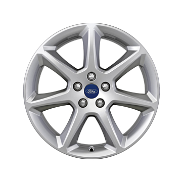 Ford C-MAX (11/2010 - 09/2018) / Focus (01/2011 - 03/2018) alloy wheel 18" 7-spoke design, silver