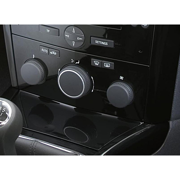 Opel Astra H heating unit piano black without auto airco