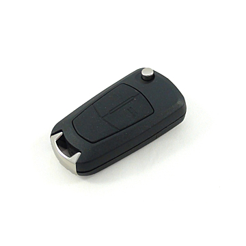 Opel folding key housing with two buttons