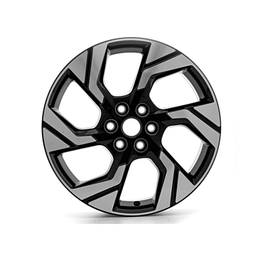 Ford Transit Custom (09/2023 - ..) alloy wheel 19" 6-spoke design, Ebony Black