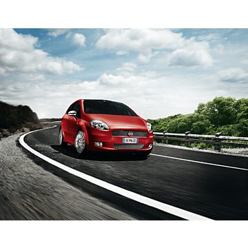 Fiat Grande Punto sport grille chromed