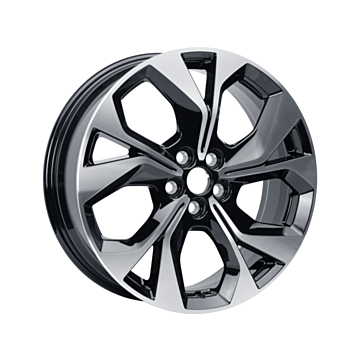 Ford Mustang Mach-E (07-2020 - ..) alloy wheel 19" 5 x 2-spoke design, Liquid Ebony