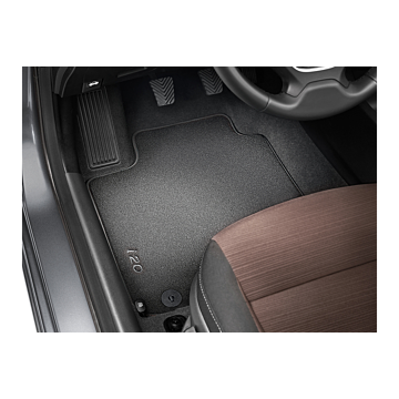 Hyundai i20 Active (2016 - .. ) floor mats, velour, RHD