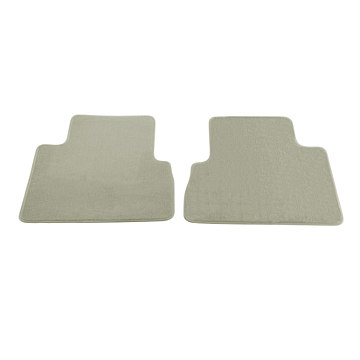 Ford C-MAX (04/2015 - 09/2018) floor mats velour 2nd row, gray, with gray Nukub edges