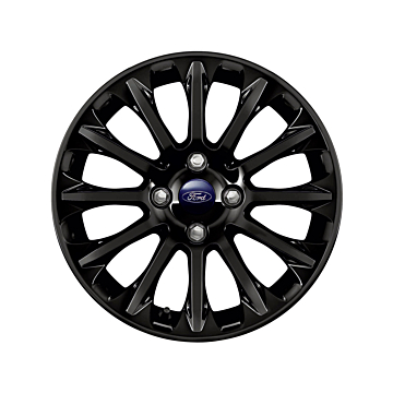 Ford alloy wheel 16" 12-spoke design, Panther Black
