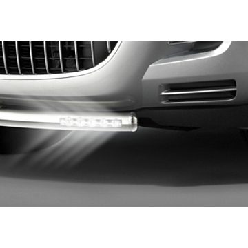Musketier Peugeot 4007 front bar with LED day time running lights