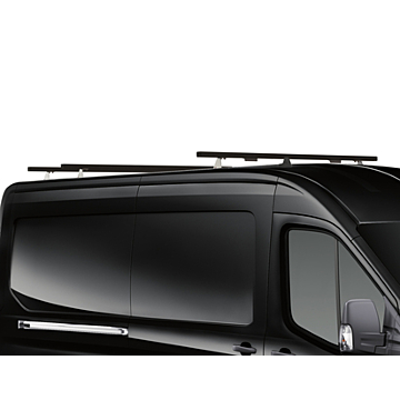 Ford Transit (01/2014 - ..) Q-Top roof rack set with 3 crossbars