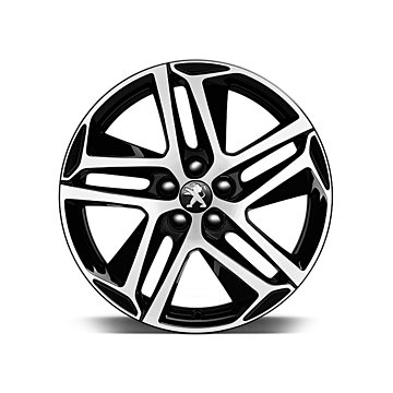 Peugeot alloy wheel Saphir Noir 18" (GT-look)
