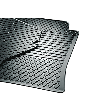 Volkswagen Polo 2005 - 2009 floor mats rubber rear