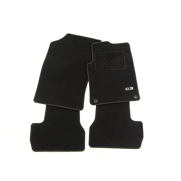 Citroën C3 (2016 - 2024) floor mats standard RHD