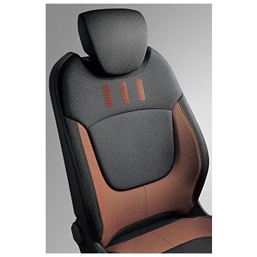 Renault Captur seat covers "Zip collection" orange