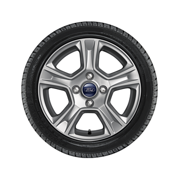 Ford Tourneo / Transit Courier (03/2014 - 07/2023) alloy wheel with winter tire 15", 5-spoke design
