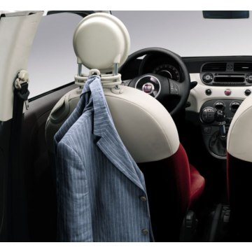 Fiat 500/500c hook hanger ivory
