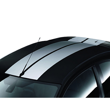 Ford Focus 01/2008 - 2010 hatchback GT roof stripe kit Silver