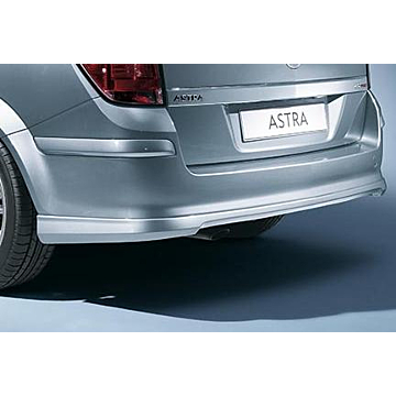 Opel Astra H station OPC-line rear bumper spoiler