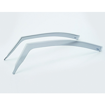 Ford C-MAX (11/2010 - 09/2018) wind deflectors, side window for front door windows, light gray