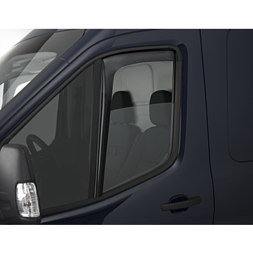 Ford Transit (01/2014 - ..) wind deflectors, side window front door, black