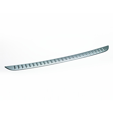 Ford Focus 2011 - 2018 saloon rear bumper load protection plate in 3D stainless steel design