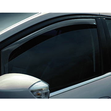 Ford C-MAX 11/2010 - .. ClimAir, wind deflector for front door windows, dark grey